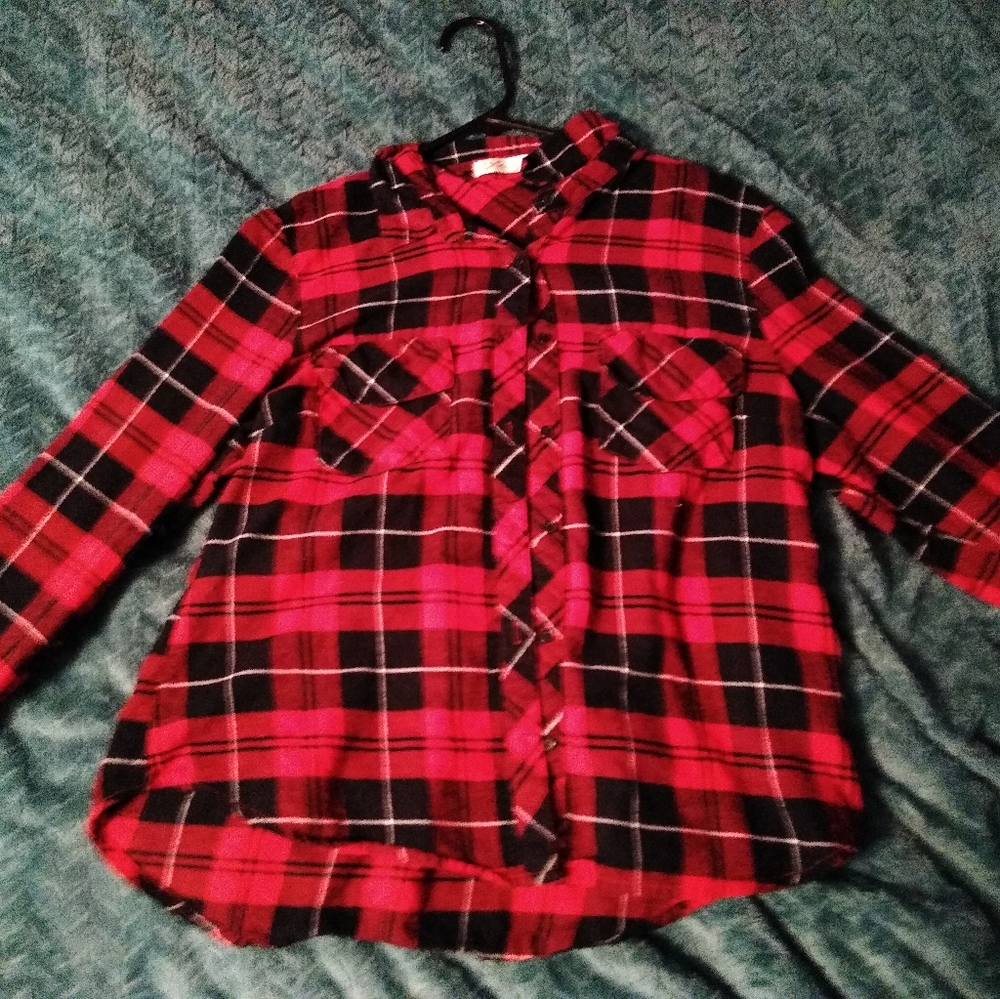A Liberty Love, XL, plaid button up